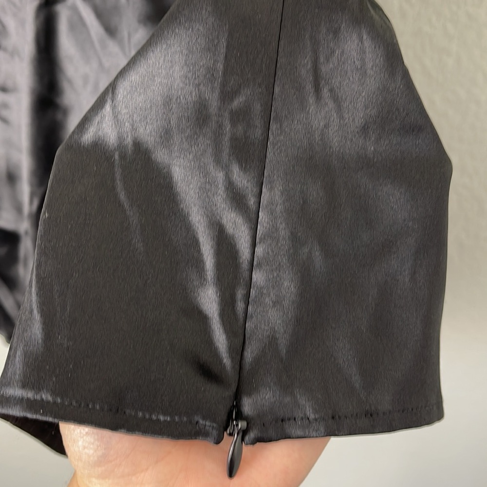 Armani Collezioni White Label Black Silk Tank - Picture 5 of 9